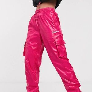 💕 ADIDAS Originals tech utility pants in pink